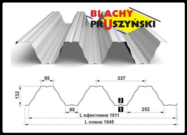 Профнастил Т-133 / 1 мм S320GD / RAL 9010