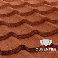 Композитна черепиця QueenTile Standard Terra-Cotta 6-тайловий