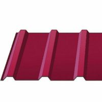 Профнастил С-18 RAL 3005 (бордовий) PE 0.45 покрівлі