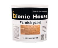 Лак для дерева панельний Bionic-House 0,8 л Безбарвний Матовий