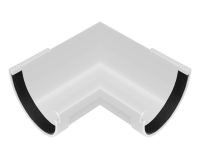 Кут жолоба 90° — RainWay 130 mm