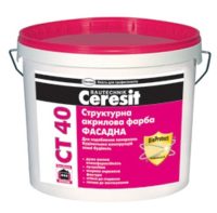 Фарба Ceresit CT-40 Структурна, 10 л