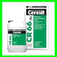 Ceresit CR-66, гідроізоляційна суміш двокомпонентна еластична 17 кг + 5 л