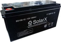Гелевий акумулятор SolarX SXG150-12 (12V 150Ah)