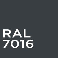 Гладкий лист RAL 7016 0,5 мм ArcelorMittal (в захисній плівці 50 м*1,25 м)