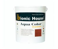Фарба для дерева Bionic-House Aqua Color UV-protect 2,5л Марсала
