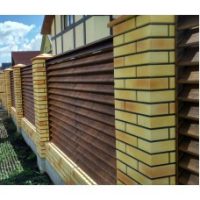 Двошаровий паркан Жалюзі SMART 40/120 ВЕНГЕ