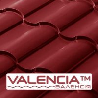 Металочерепиця VALENCIA 0,45 мм PE RAL 3005