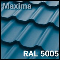 Металочерепиця MAXIMA 0,45 мм PEMA RAL 5005 Італія