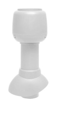 Вентиляційний вихід Vilpe® 110/300 Н + ковпак Світло-сірий