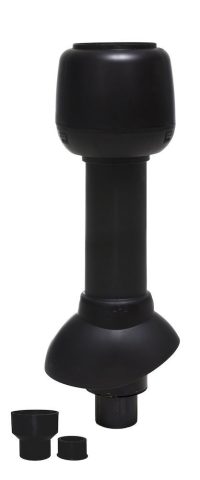 Витяжна труба VILPE 75/110/500 Чорний