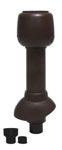 Витяжна труба VILPE 75/110/500 Коричневий