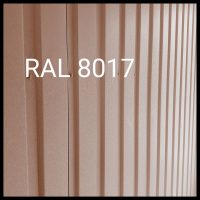 Профнастил ПС 20 коричневий / RAL 8017 / матовий / 0,45 мм