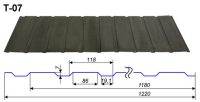 Профнастил для паркану (0,45 mm / 2 метри) двубічний PEMA RAL