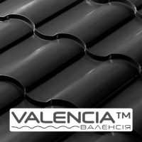 Металочерепиця 0,5 мм —  VALENCIA  RAL 7024 (Німеччина)