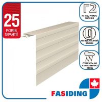 Планка FaSiding WoodHouse "фаска" "Біла" SV-19, 3.05м
