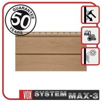 Панель плоска VOX МАX 3 "дуб" 3,85 м (0,96 м2)