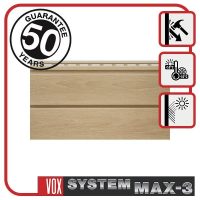 Панель плоска VOX MAX 3 "Бук" 3,85 м, 0,96 м2