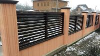 Забір жалюзі SMART, одностороннє, двостороннє покриття Oberig