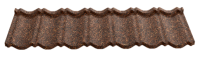 Композитна черепиця Novatik NATURA CLASSIC brown earth (коричневий)