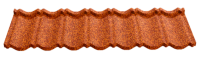 Композитна черепиця Novatik NATURA CLASSIC terra rossa (кирпичный)