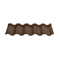 Композитна черепиця Novatik NATURA ROMAN brown earth (коричневий)