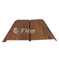 Металевий сайдинг фальшбрус-золотий дуб від Дах Сервіс