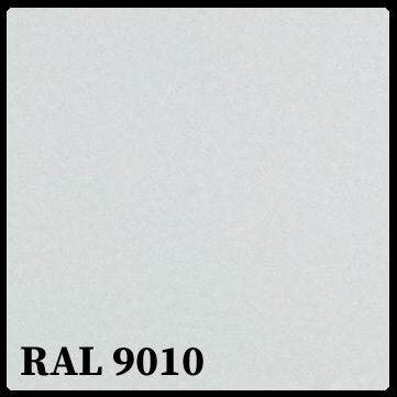 Гладкий лист — 0.5 мм РЕ — RAL 9010 — Блідо Білий 1 Гладкий лист — 0.5 мм РЕ — RAL 9010 — Блідо Білий