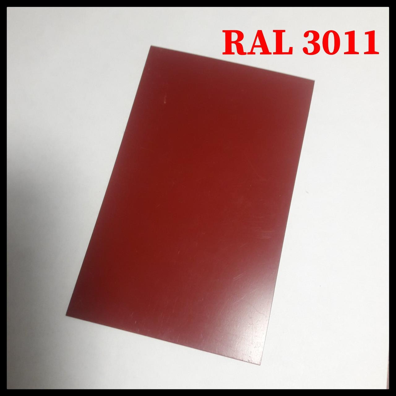 Листова сталь Metipol 0,45 мм Полімер RAL RAL 30011 2 Листова сталь Metipol 0,45 мм Полімер RAL RAL 30011 - Зображення 2