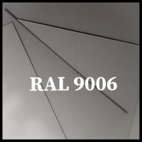 Гладкий Лист 0,7 мм RAL 9006 / PE / MittalSteel /