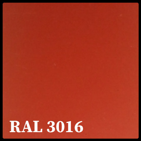 Гладкий лист RAL 3016 / 0,7 мм / MittalSteel 2 Гладкий лист RAL 3016 / 0,7 мм / MittalSteel - Зображення 2
