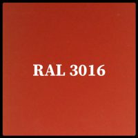 Гладкий лист RAL 3016 / 0,7 мм / MittalSteel