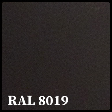 Листова сталь Metipol 0,45 мм Полімер RAL RAL 8019 1 Листова сталь Metipol 0,45 мм Полімер RAL RAL 8019