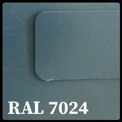 Гладкий лист — 0,5 мм RAL 7024 1 Гладкий лист — 0,5 мм RAL 7024