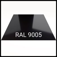 Гладкий лист — 0,5 мм RAL 9005