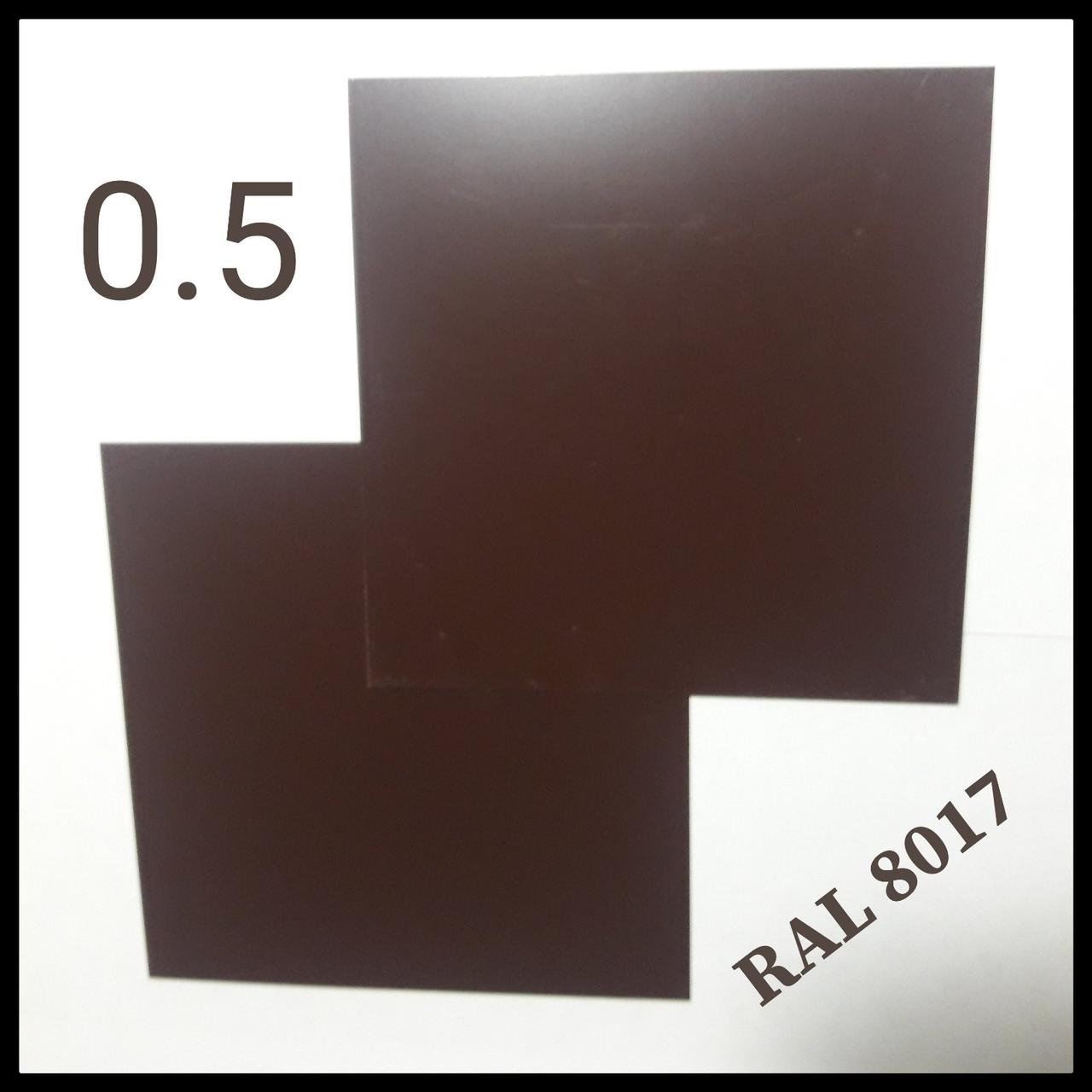 Гладкий лист PE 0,5 мм • Marcegaglia • RAL 8017 3 Гладкий лист PE 0,5 мм • Marcegaglia • RAL 8017 - Зображення 3
