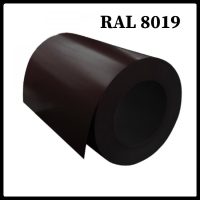 Гладкий лист — 0,5 мм RAL 8019