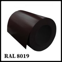 Глянсовий гладкий лист Ral 8019 / 0,7 мм / Arcelor Mittal /