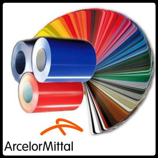 RAL 7016 РЕ (сірий антрацитовий) - 0,7 мм - Рулонна листова сталь Arcelor Mittal (Німеччина) 2 RAL 7016 РЕ (сірий антрацитовий) - 0,7 мм - Рулонна листова сталь Arcelor Mittal (Німеччина) - Зображення 2