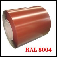 Лист гладкий 0,5 мм — RAL РЕ ⁇ ТМ "Löwen Stahl" RAL 8004