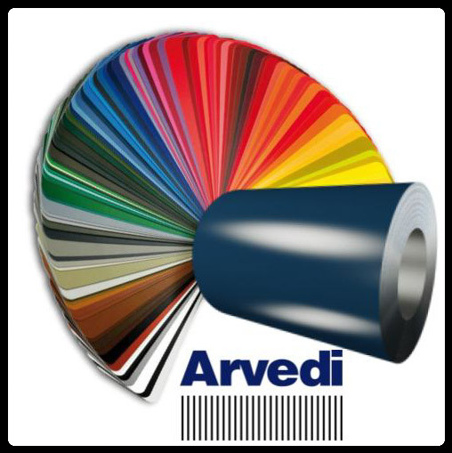 Гладкий лист 0,45 мм Arvedi Polyester RAL 3 Гладкий лист 0,45 мм Arvedi Polyester RAL - Зображення 3