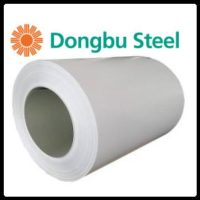 Рулонна сталь "Dongbu Steel" ( Корея) 0,45 мм — гладкий лист із полімерним покриттям RAL 9003