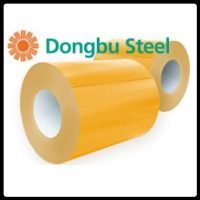 Рулонна сталь "Dongbu Steel" ( Корея) 0,45 мм — гладкий лист із полімерним покриттям RAL 1003