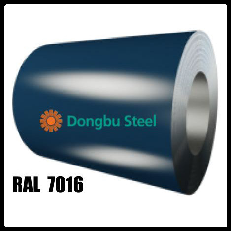 RAL 7016 — 0,7 мм / Гладкий Лист / Dongbu Steel / 5 RAL 7016 — 0,7 мм / Гладкий Лист / Dongbu Steel / - Зображення 5