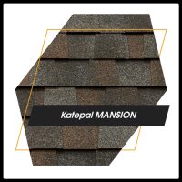 М'яка черепиця колекція Katepal Mansion Montre.