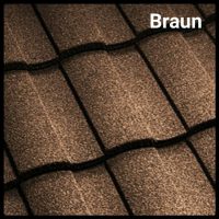 Композитна черепиця Metrotile Roman Braun