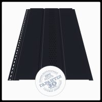 Софіт металевий 0,5 мм MAT ArcelorMittal Ral 9005