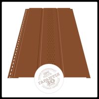 Софіт металевий 0,5 мм MAT ArcelorMittal Ral 8004