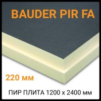 Теплоізоляція фольгована Bauder PIR FA 220 мм