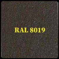 Гладкий лист RAL 8019 темно-коричневий — 0,45 мм / 1250 мм / PEMA / POLYSTEEL